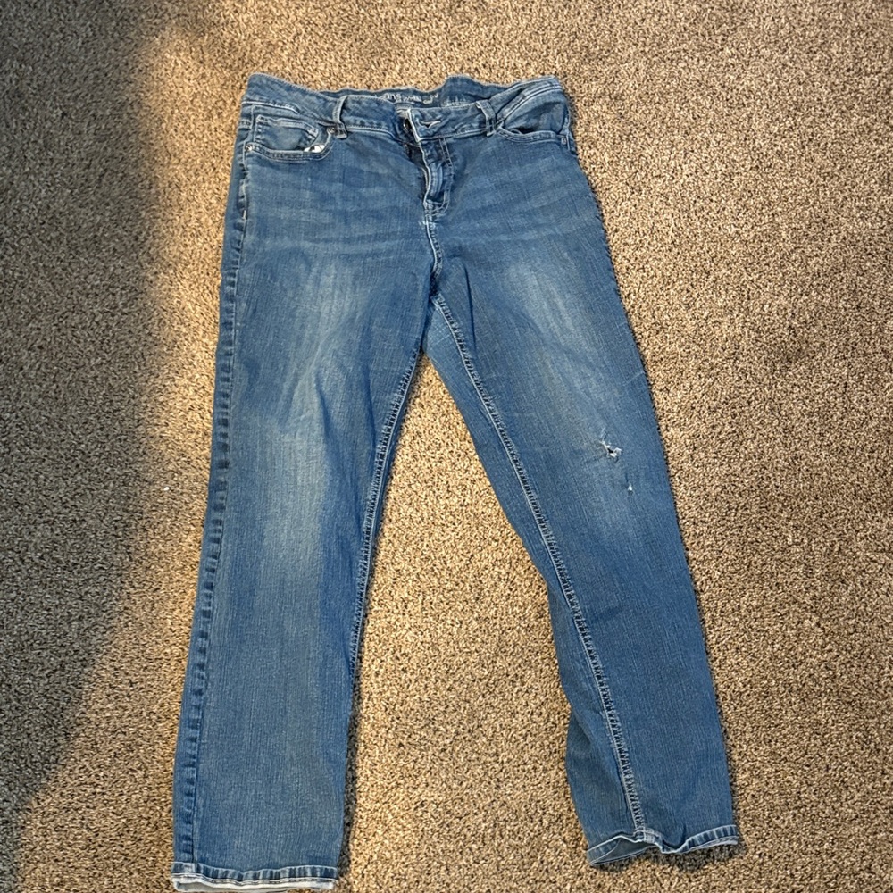 Maurices Blue Straight Leg Jeans